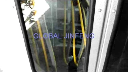Jfp2500 CNC automatique traitement du verre vertical sablage sableuse machine avec de l'oxyde d'aluminium